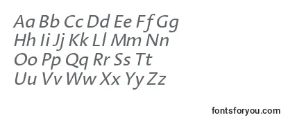 LinotypeAromaItalic-fontti