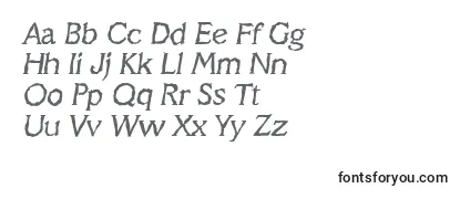 VeracruzrandomItalic Font