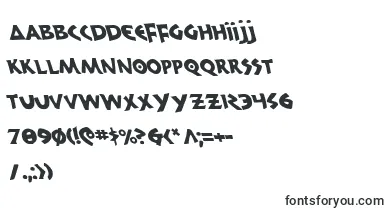 300TrojansLeftalic font – Fonts Starting With 3