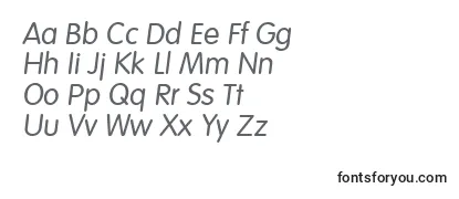 VolkswagenserialItalic Font