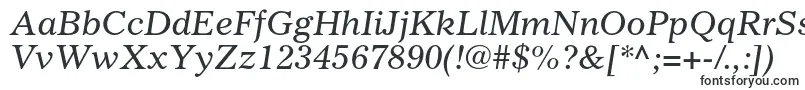 GazetteltstdItalic Font – Black Fonts