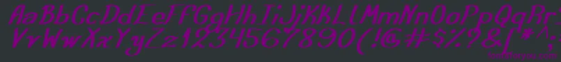 Saiba mais sobre a fonte AusteraSimpleTfb Fonte AusteraSimpleTfb – fontes roxas em um fundo preto