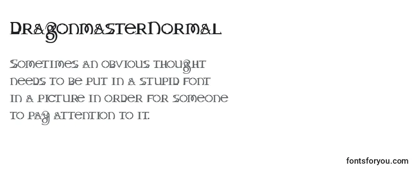 DragonmasterNormal Font