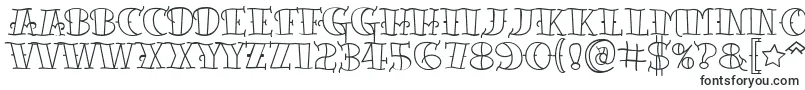 Tattooletteringopen-fontti – Fontit Google Chromelle