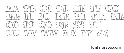 Обзор шрифта Tattooletteringopen
