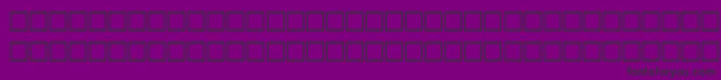 RainyRegular Font – Black Fonts on Purple Background
