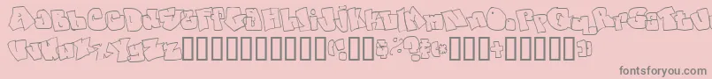 More about Spanky20SecondVersion Font Spanky20SecondVersion Font – Gray Fonts on Pink Background