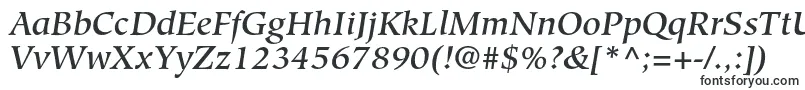 HiroshigestdMediumitalic-fontti – OTF-fontit
