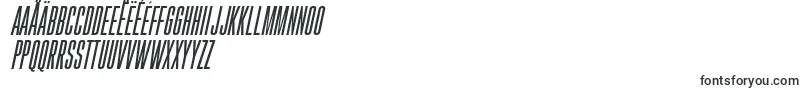GoboldHighItalic-Schriftart – mazedonische Schriften