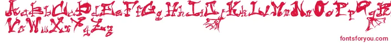 DarkFlame Font – Red Fonts