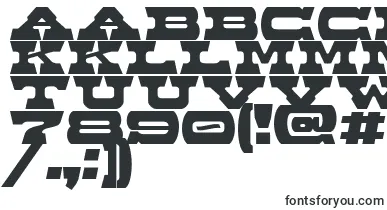 Baccer font – western Fonts