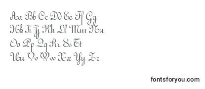 Schriftart VictorianNormal
