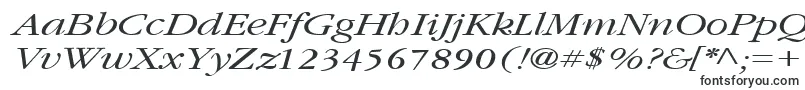 GarnetbroadItalic-fontti – Serifeillä varustetut fontit