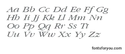 GarnetbroadItalic-fontti