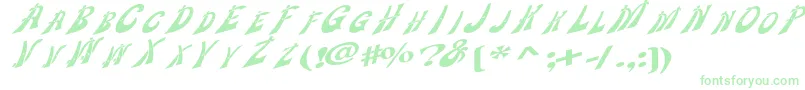 Wankledisplaycaps Font – Green Fonts