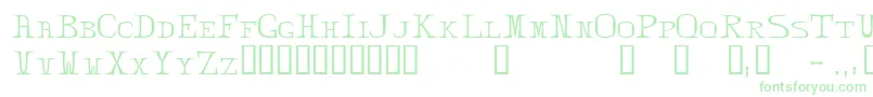 ZabdielTM Font – Green Fonts