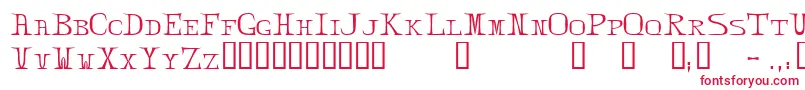 ZabdielTM Font – Red Fonts