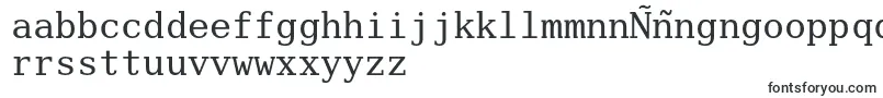 Czcionka Verilyserifmono – filipińskie czcionki