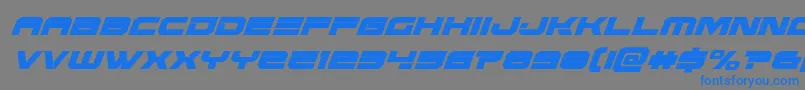 Eridanusconditalフォントについての詳細 フォントEridanuscondital – 灰色の背景に青い文字