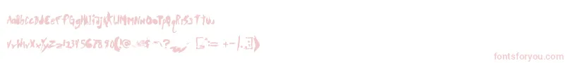Weitere Informationen zur Duetrwoo-Schriftart Duetrwoo-Schriftart – Rosa Schriften