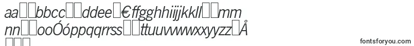 N691SansItalic Font – Polish Fonts