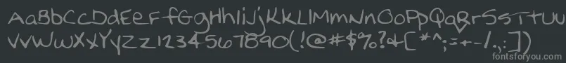 En savoir plus sur la police Lehn210 Police Lehn210 – polices grises sur fond noir