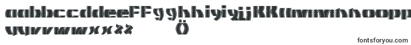 MovieFilmstrip-Schriftart – friesische Schriften