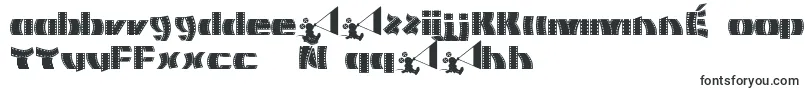 MovieFilmstrip-Schriftart – usbekische Schriften