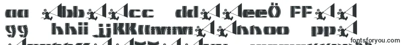 MovieFilmstrip-Schriftart – gälische Schriften