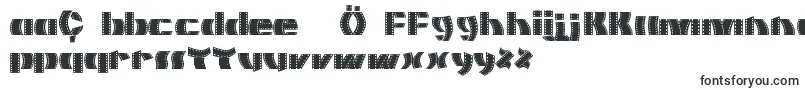 MovieFilmstrip-Schriftart – mazedonische Schriften