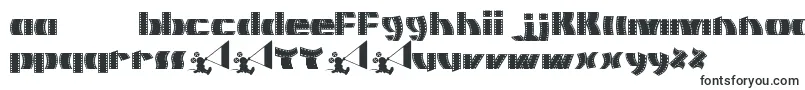 MovieFilmstrip-Schriftart – rumänische Schriften