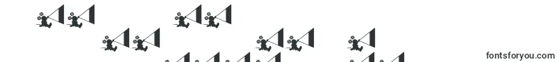 MovieFilmstrip-Schriftart – turkmenische Schriften