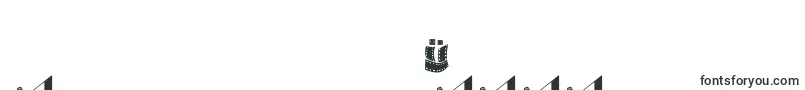 MovieFilmstrip-Schriftart – tadschikische Schriften