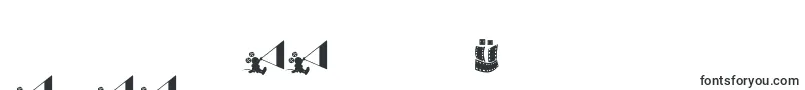 MovieFilmstrip-Schriftart – mongolische Schriften