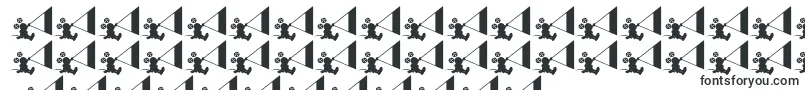 MovieFilmstrip-Schriftart – sindhi Schriften
