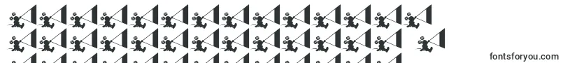 MovieFilmstrip-Schriftart – koreanische Schriften