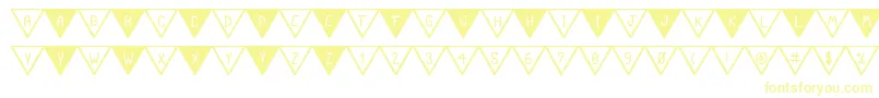More about TheSouthFlagSt Font TheSouthFlagSt Font – Yellow Fonts on White Background