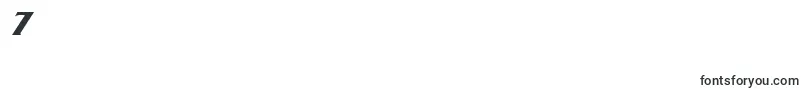FrizquadratatttBolditalic Font – Fonts for Digit 7