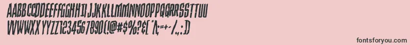 More about Strangerdangerrotal Font Strangerdangerrotal Font – Black Fonts on Pink Background