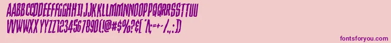 More about Strangerdangerrotal Font Strangerdangerrotal Font – Purple Fonts on Pink Background