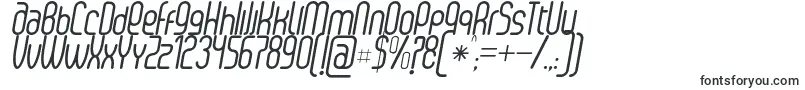 Шрифт SenziRegularItalic – OTF шрифты