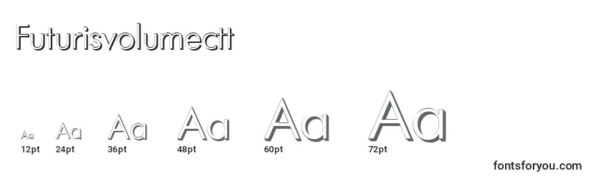 Futurisvolumectt Font Sizes