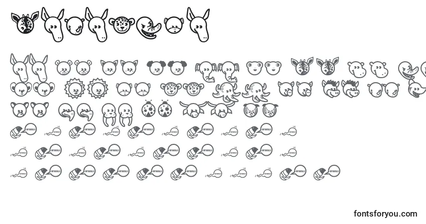 Garanima Font – alphabet, numbers, special characters