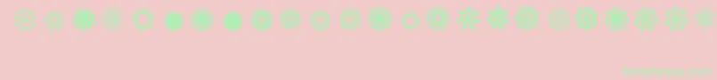 More about Ladoodles8 Font Ladoodles8 Font – Green Fonts on Pink Background