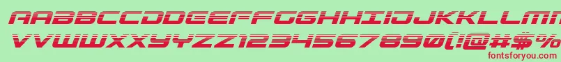 fuente Gunshiphalfital – Fuentes Rojas Sobre Fondo Verde