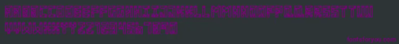 ApartmentRegular Font – Purple Fonts on Black Background