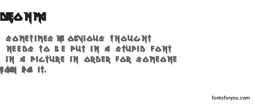 Ronmaide Font