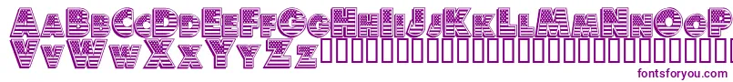 Amerd Font – Purple Fonts on White Background