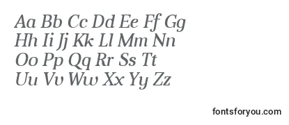 AverItalic Font