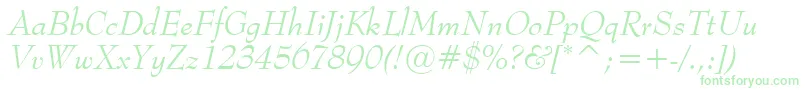 MonitorSsiItalic Font – Green Fonts